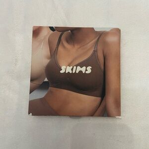 SKIMS Brown Bra